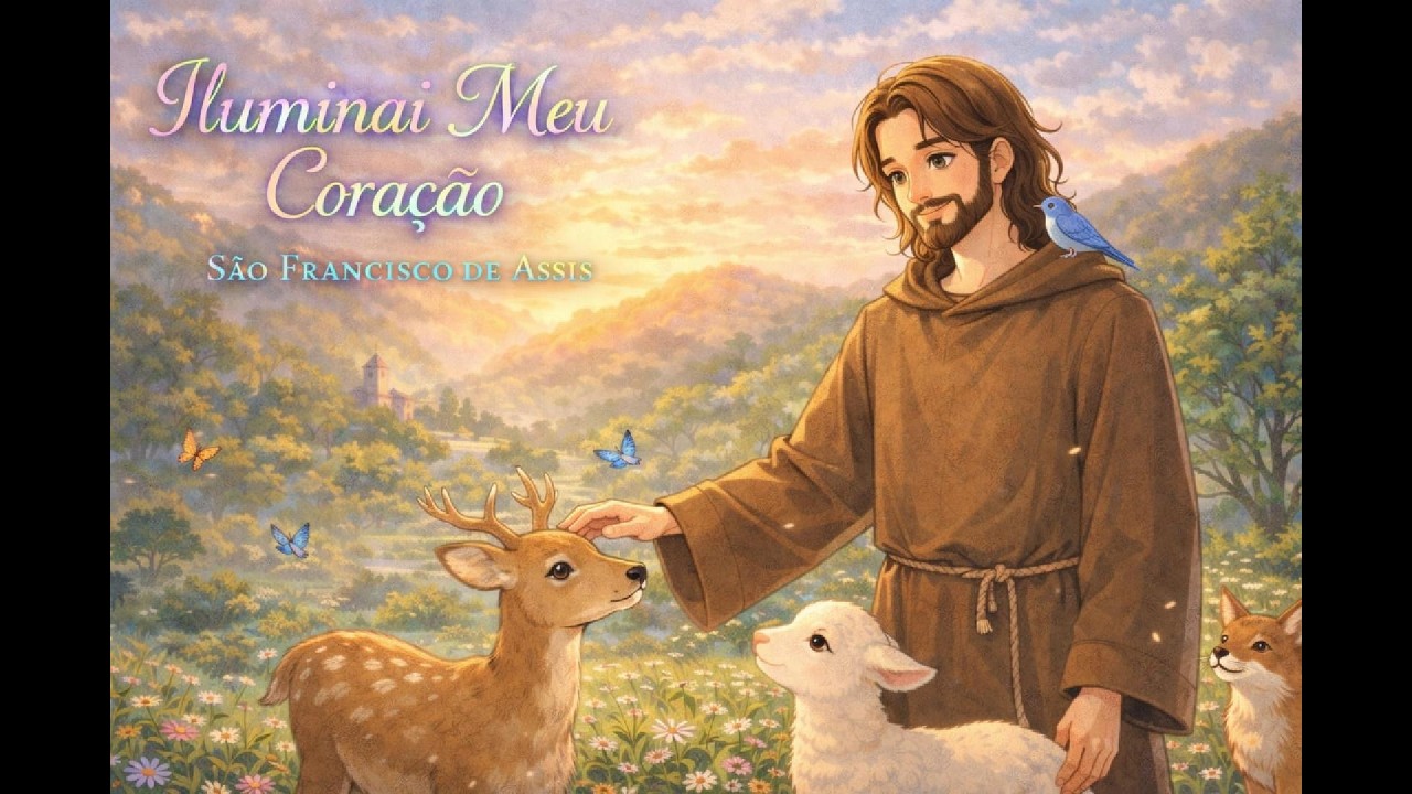 Iluminai Meu Coração | Oração em Canção com São Francisco de Assis 🕊️ Música de Paz e Esperança