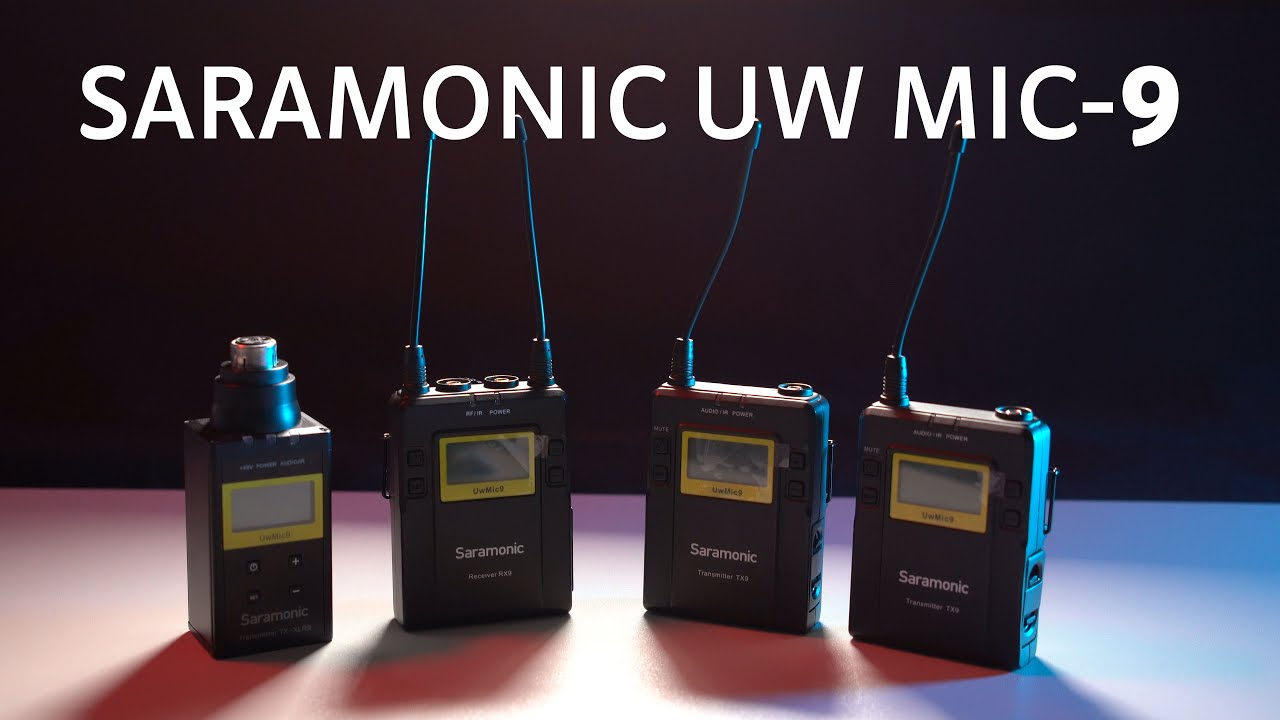 Reseña micrófonos inalámbricos Saramonic UW Mic-9