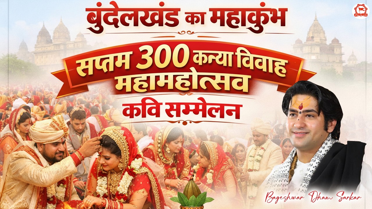 LIVE- Kavi Sammelan | 13-02-2026 | कवि सम्मेलन | Bageshwar Dham Sarkar | Gram Gadha, Chhatarpur