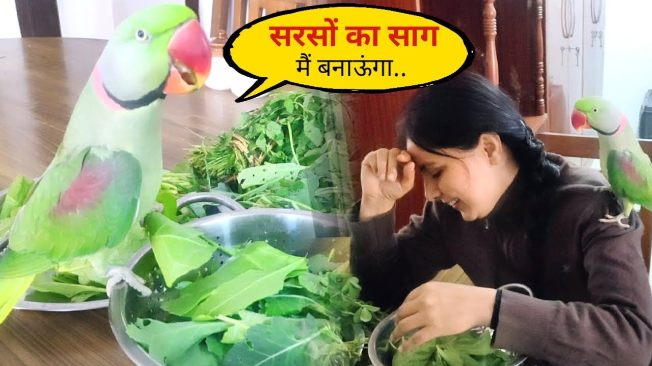 Pablo Mummy ka Beta Bana Dega सरसों का साग 😍