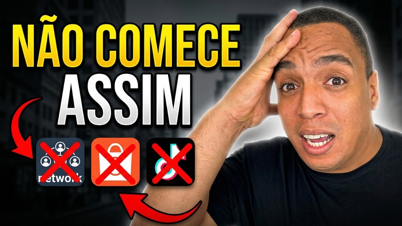 O MAIOR ERRO DE QUEM ESTÁ COMEÇANDO NO DIGITAL