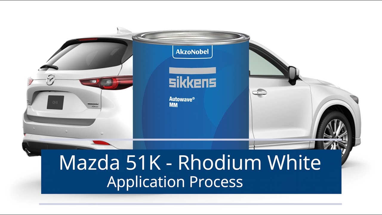 Mazda 51K Rhodium White - SIKKENS Autowave MM 2 0*