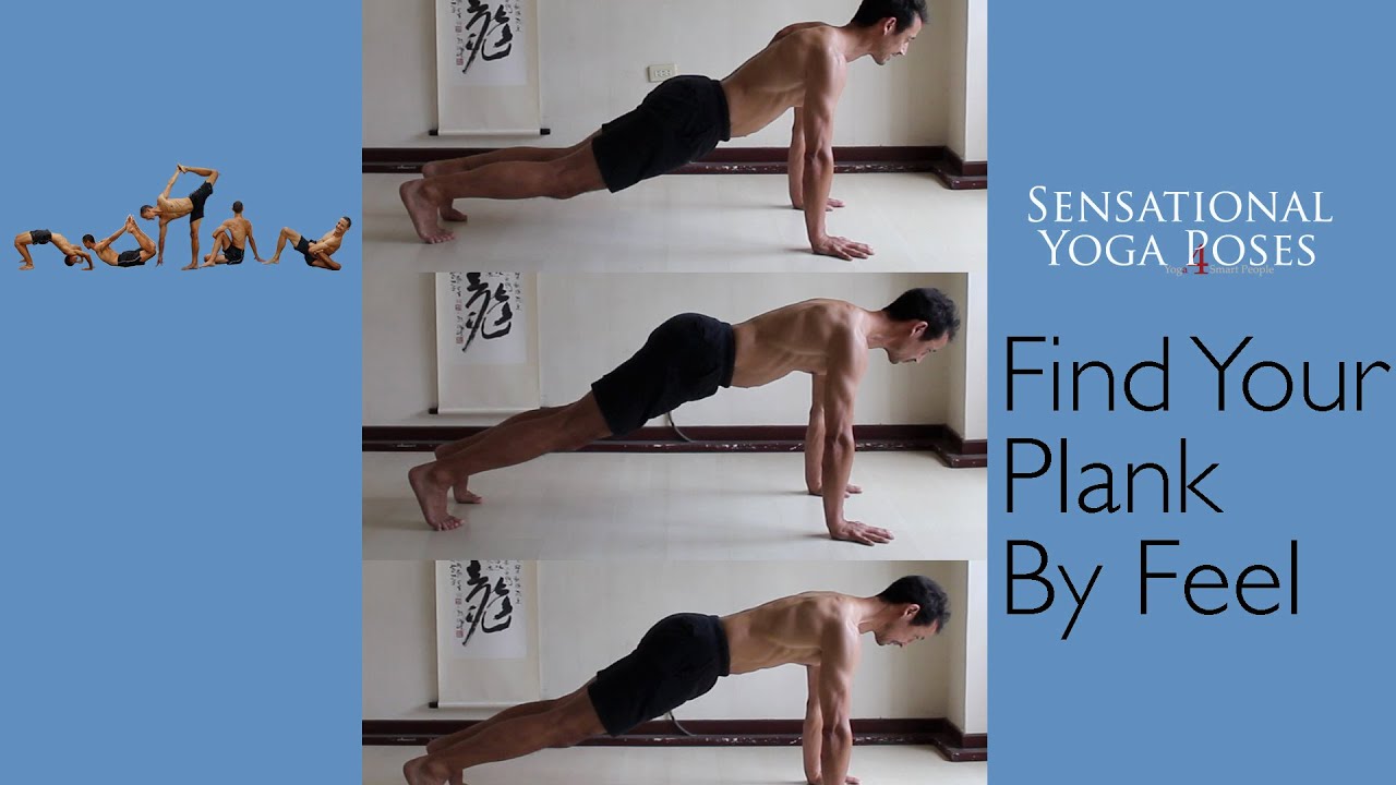 Self Adjusting your Straight Arm Plank Pose