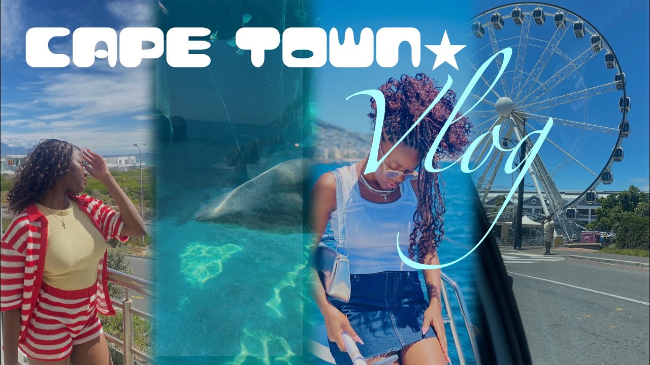 CAPE TOWN VLOG | flights, beach, aquarium, boat cruise 