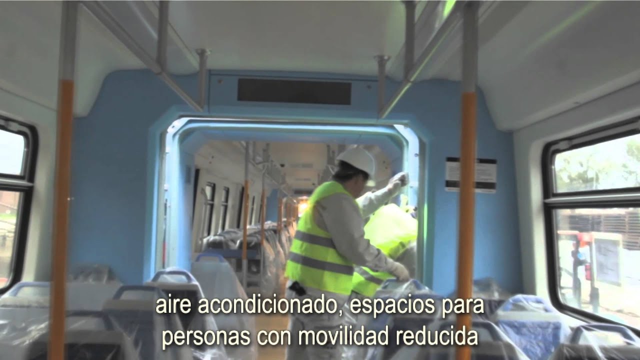 Nuevas formaciones para la linea Sarmiento. Argentina nos inlcuye