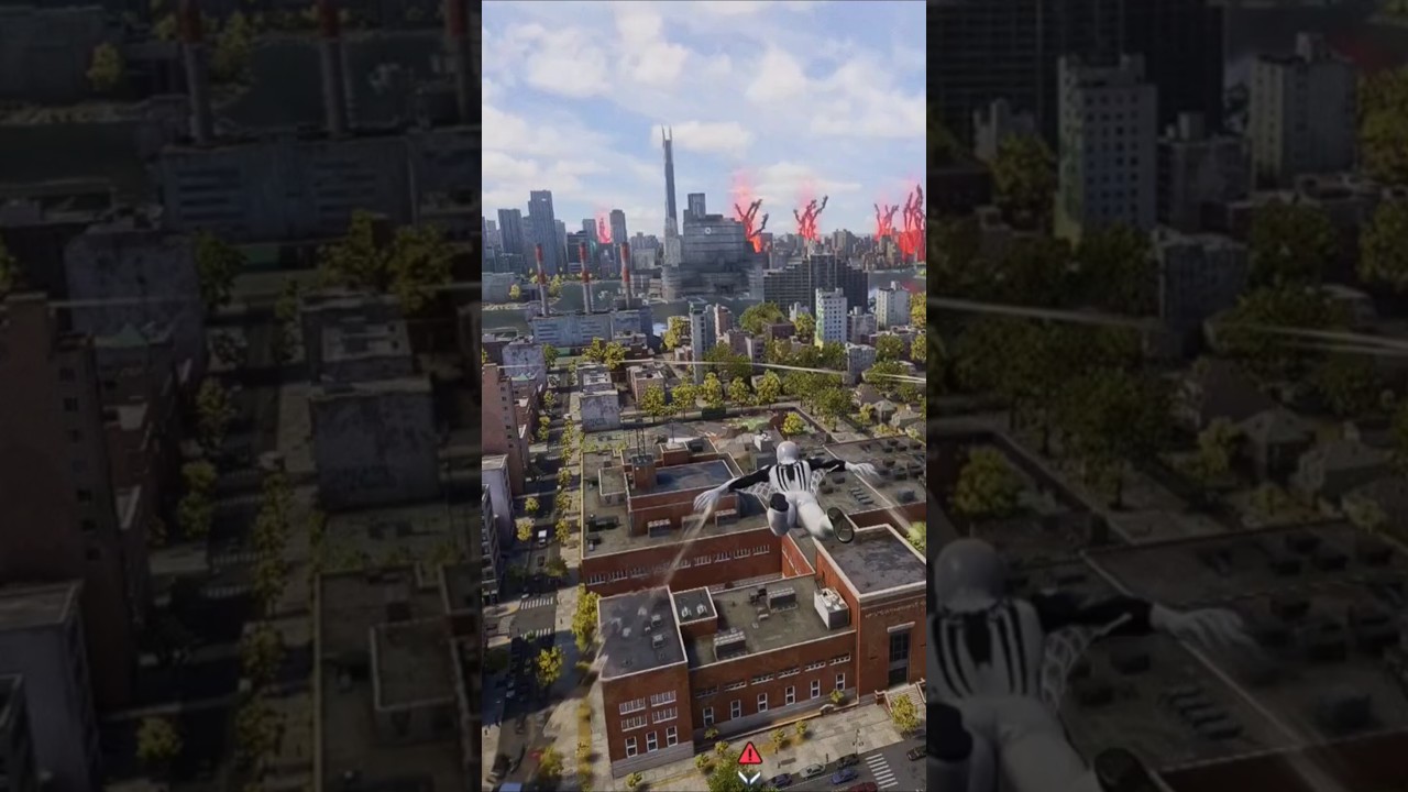 Spiderman 2: one of the best traveling methods,it's so smooth  #gaming #spiderman2 #trending #pcgame