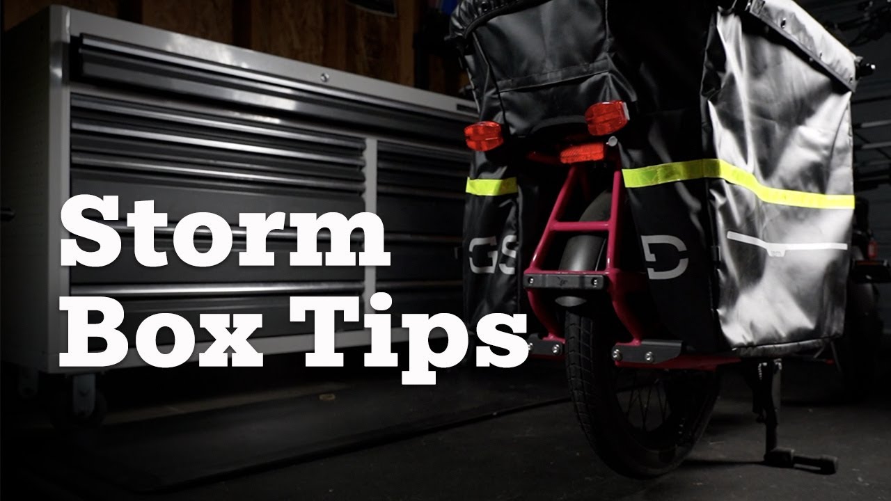 Storm Box: Top tips for Tern GSD riders