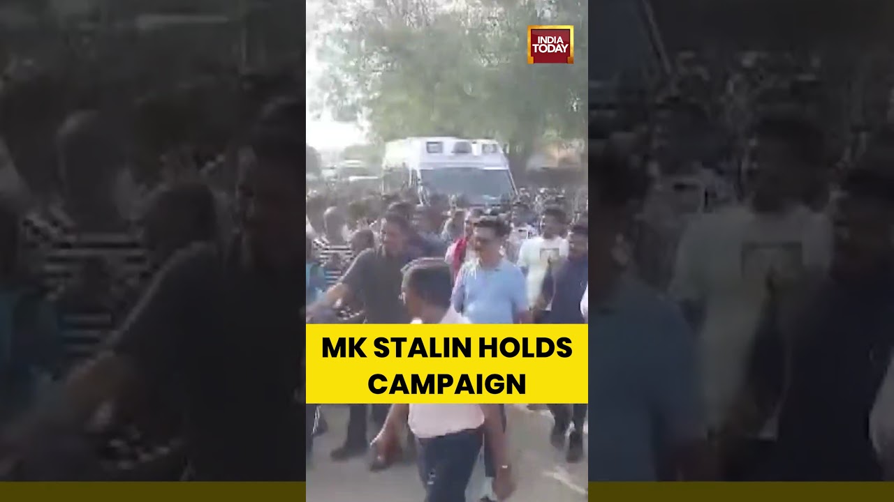 Tamil Nadu Chief Minister MK Stalin Holds Election Campaign In Pudukottai #tamilnadu #mkstalin #dmk