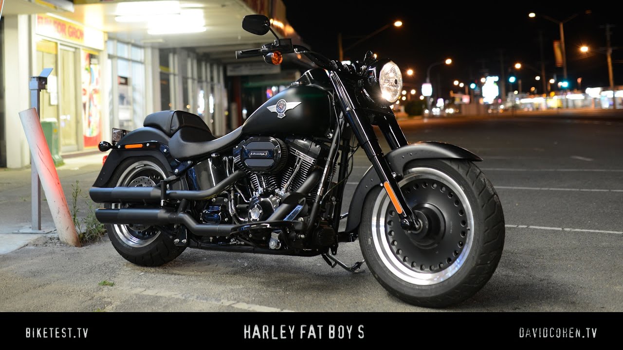 Тест Harley Fat Boy S - V2