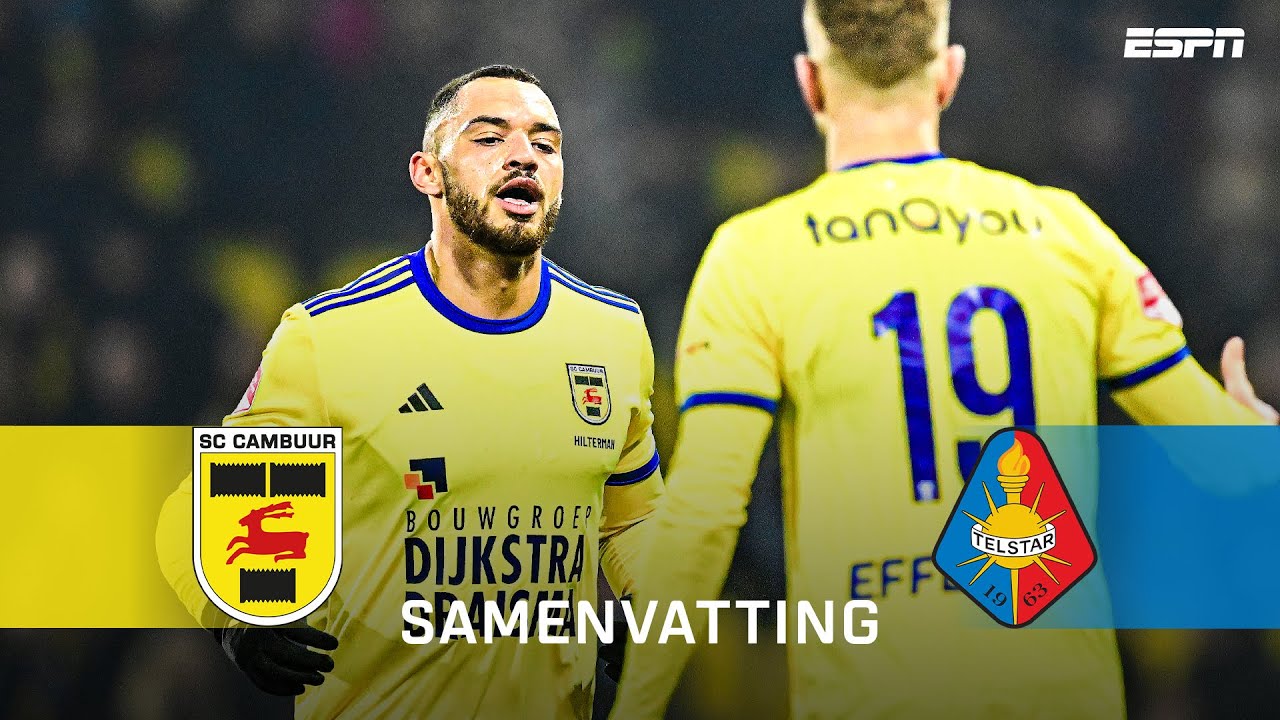 🆕 Opvallende invalbeurt voor DEBUTANT Jeredy Hilterman 😳 | Samenvatting SC Cambuur - Telstar