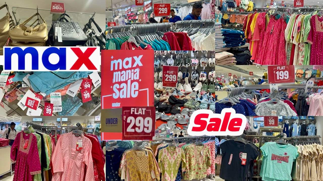 Max Sale 2025 | Max Mania Sale 2025 | Max Shopping Mall | starts ₹79 Only 😍🚨‼️