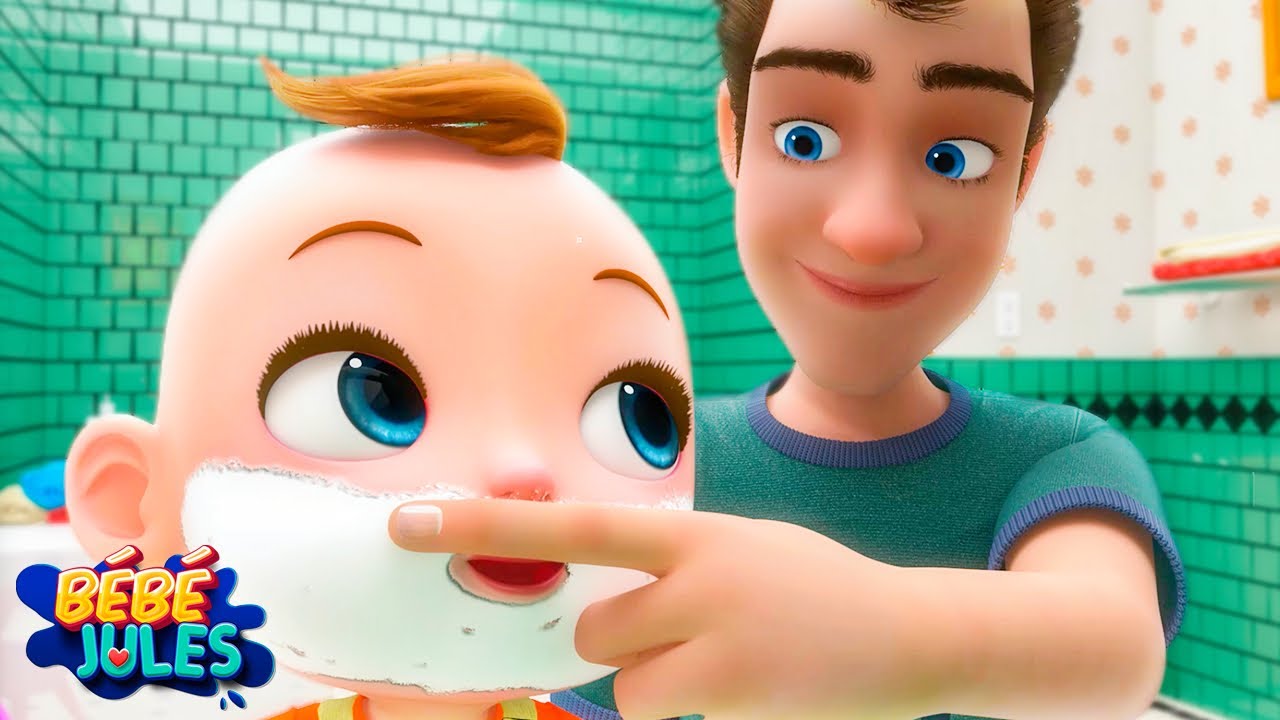 Papa c'est mon Super héro | Je t'aime Papa | Comptines et Chansons pour Bébé | Bébé Jules