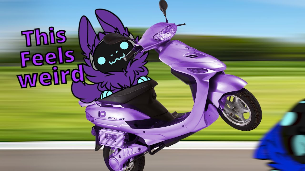 Grape Turns Into a Moped