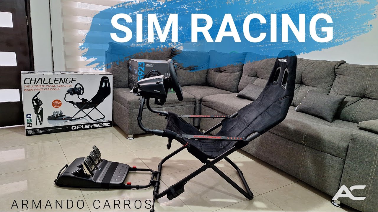 Mi primer Simulador de Carreras Logitech G923 con Playseat Challenge | Armando Carros