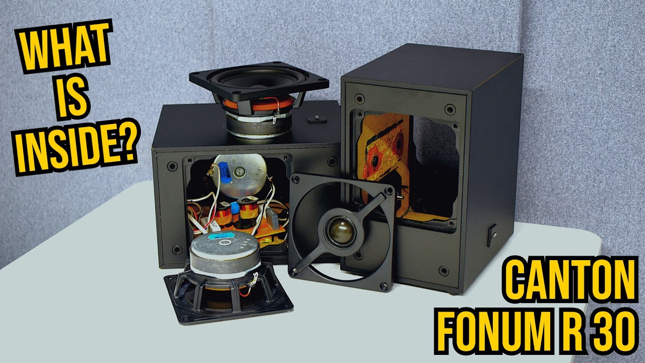 What is Inside? [×] Canton Fonum R 30 Dipol Speakers