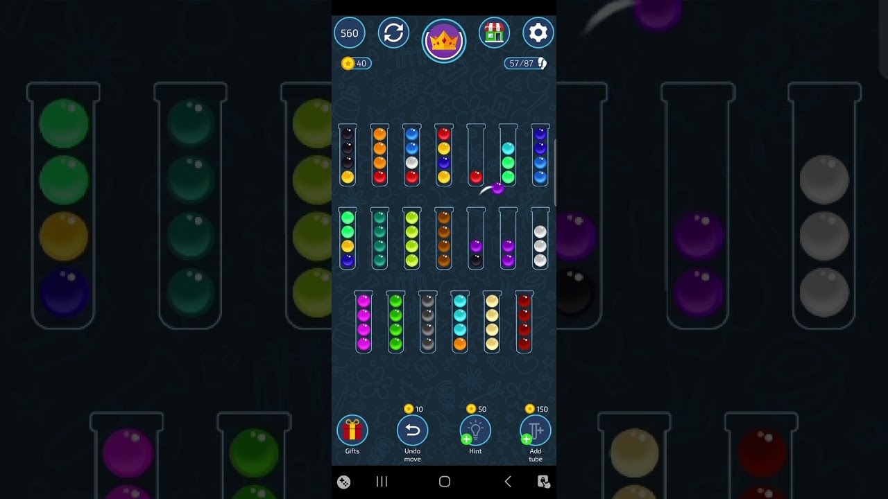 Ball Sort Master  559, 560, 561