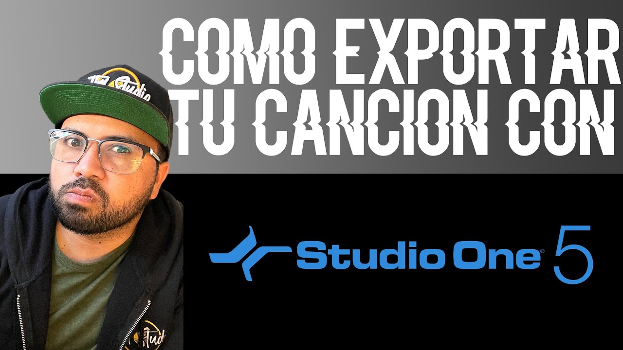 ASI ES como se EXPORTA TU CANCION en Studio One 5 - producedbyaaron