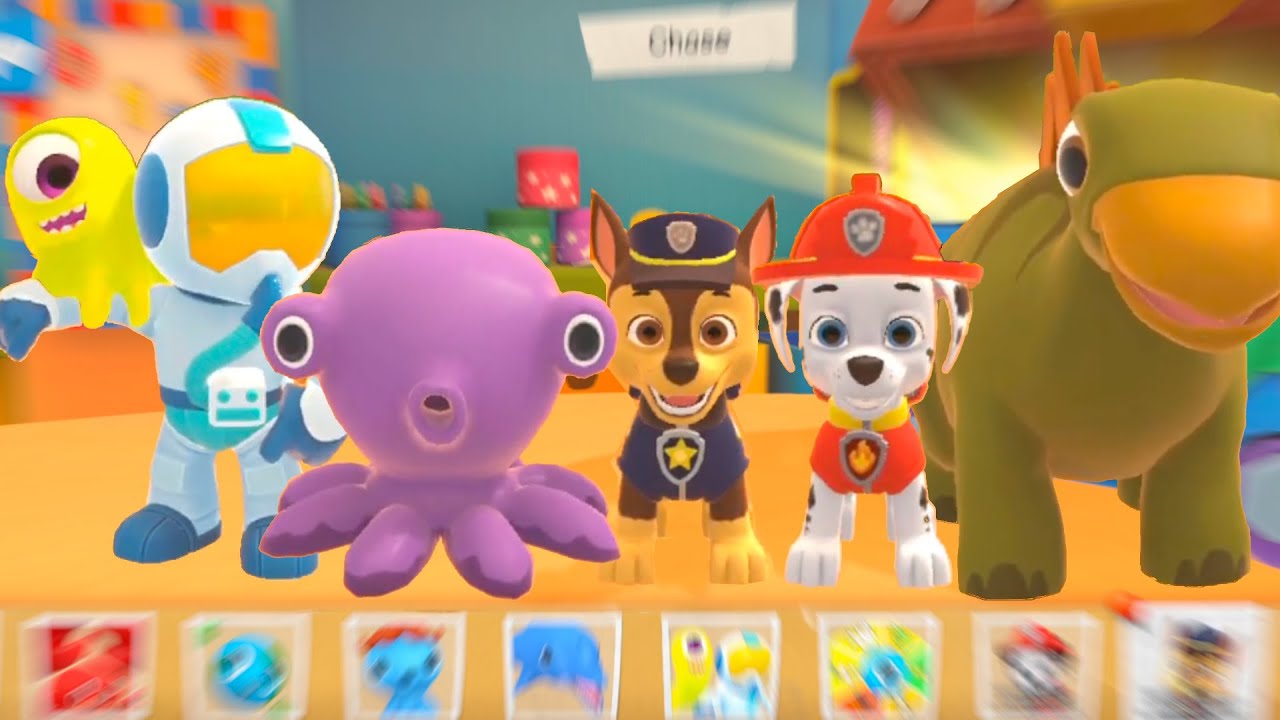 Applaydu QR codes for characters and sea animals, Chase, Marshall and many more!