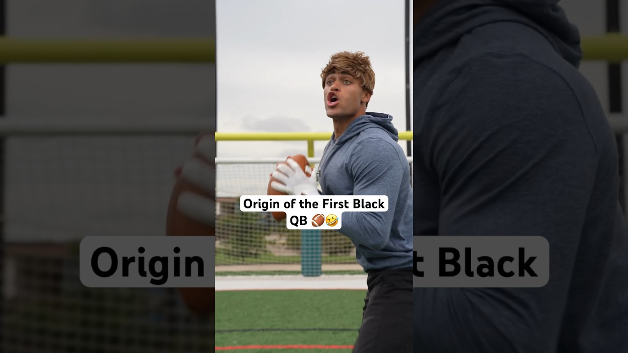 Origin of the First Black QB‼️🤣 #americanfootball #nfl #collegefootball