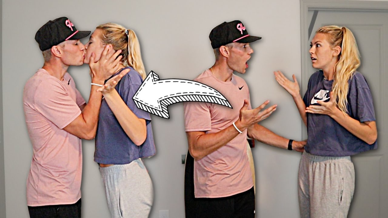 KISSING MY GIRLFRIEND IN THE MIDDLE OF AN ARGUMENT!
