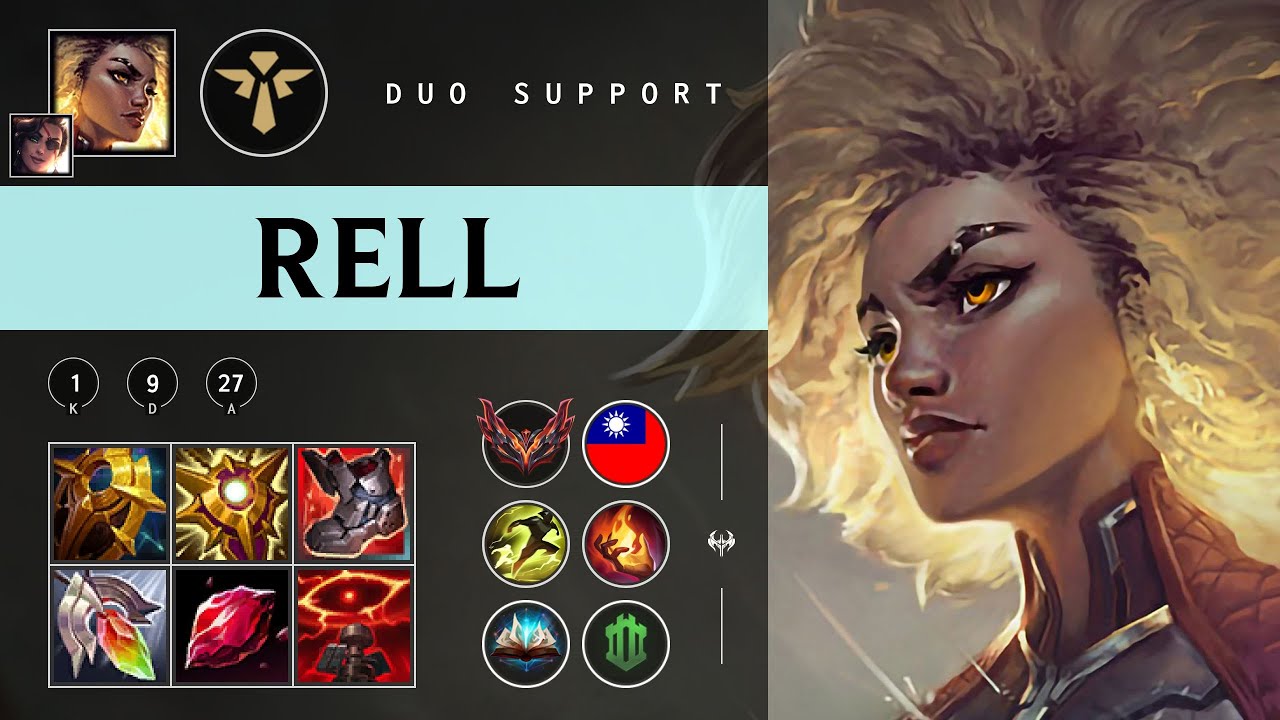 Rell Support vs Nidalee - TW Grandmaster Patch 25.24