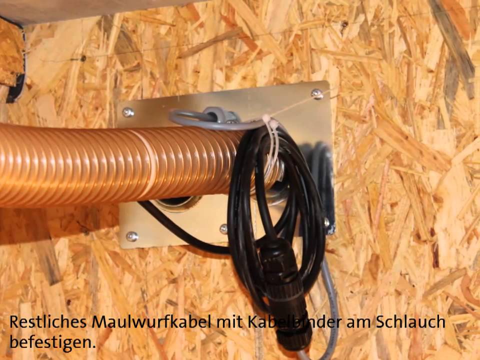 Schellinger Pellet Mole Installation Video