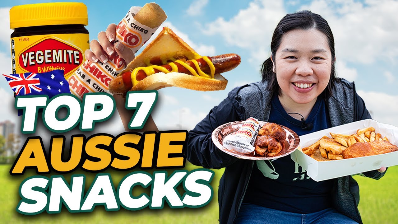 TOP 7 AUSTRALIAN SNACKS YOU MUST TRY | Savoury Edition | Australian Food Series 🇦🇺