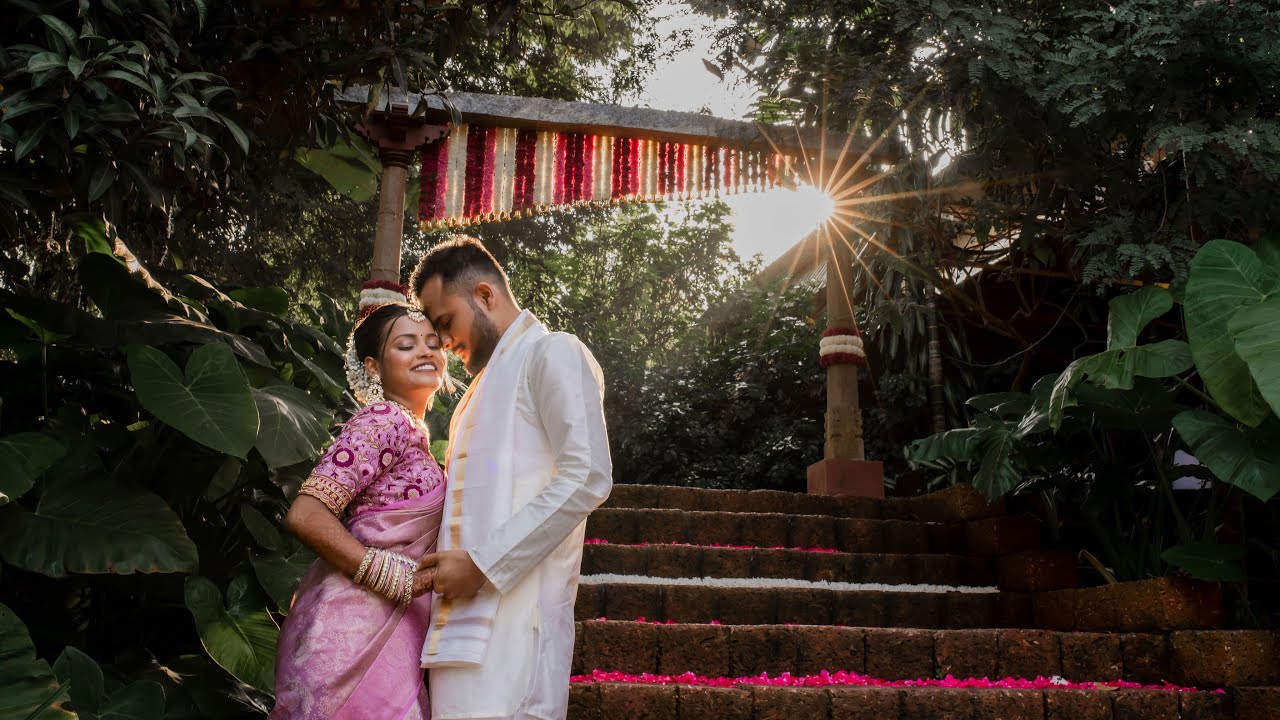 Sagar & Aishwarya | 4K Wedding Film by 'Journeys by Vivek' at The Peacock grove, Bengaluru