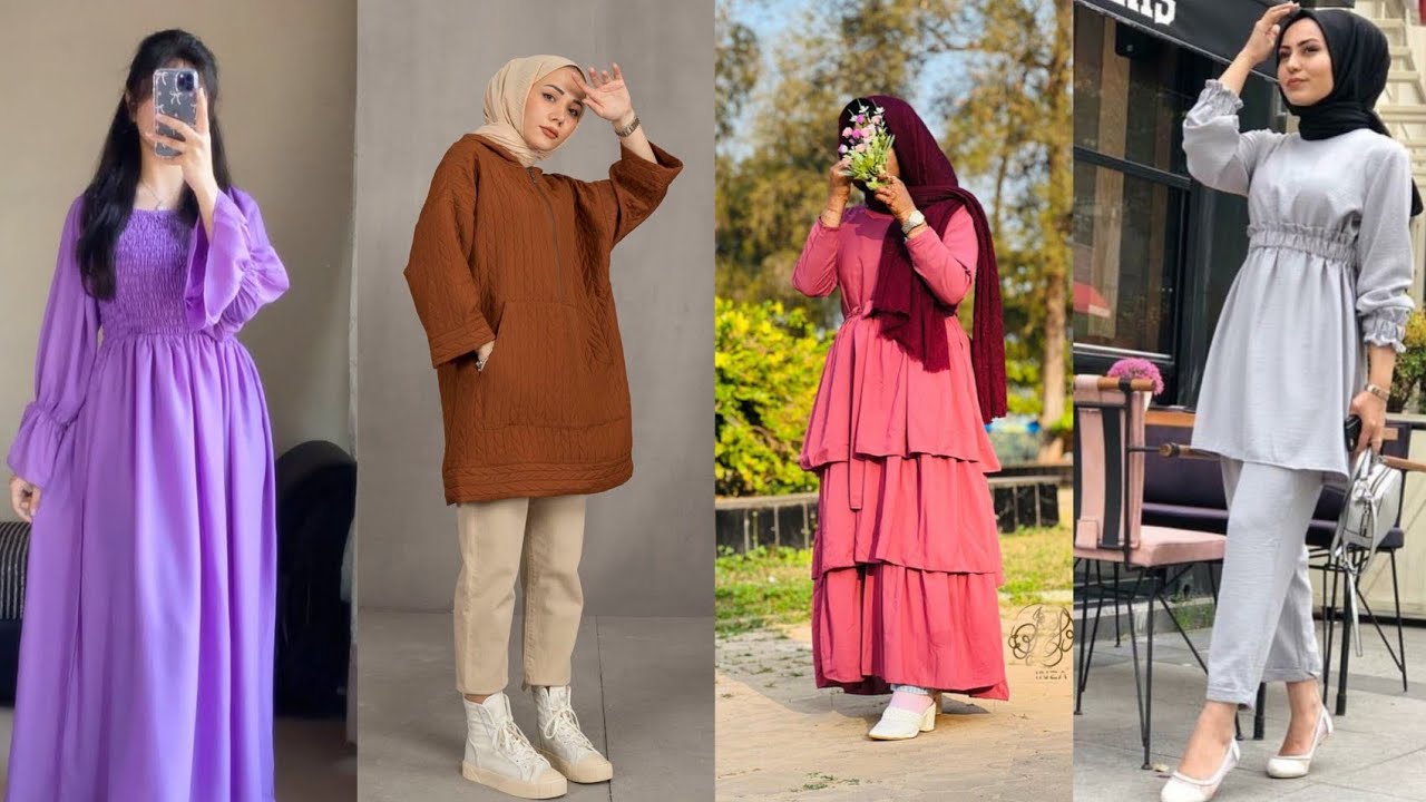Beautiful dress designs for Muslim girls 