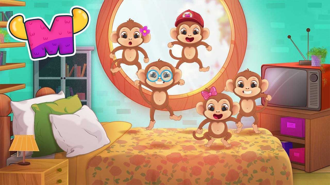 Five Little Monkeys + MORE Kids Songs | Mormortoons