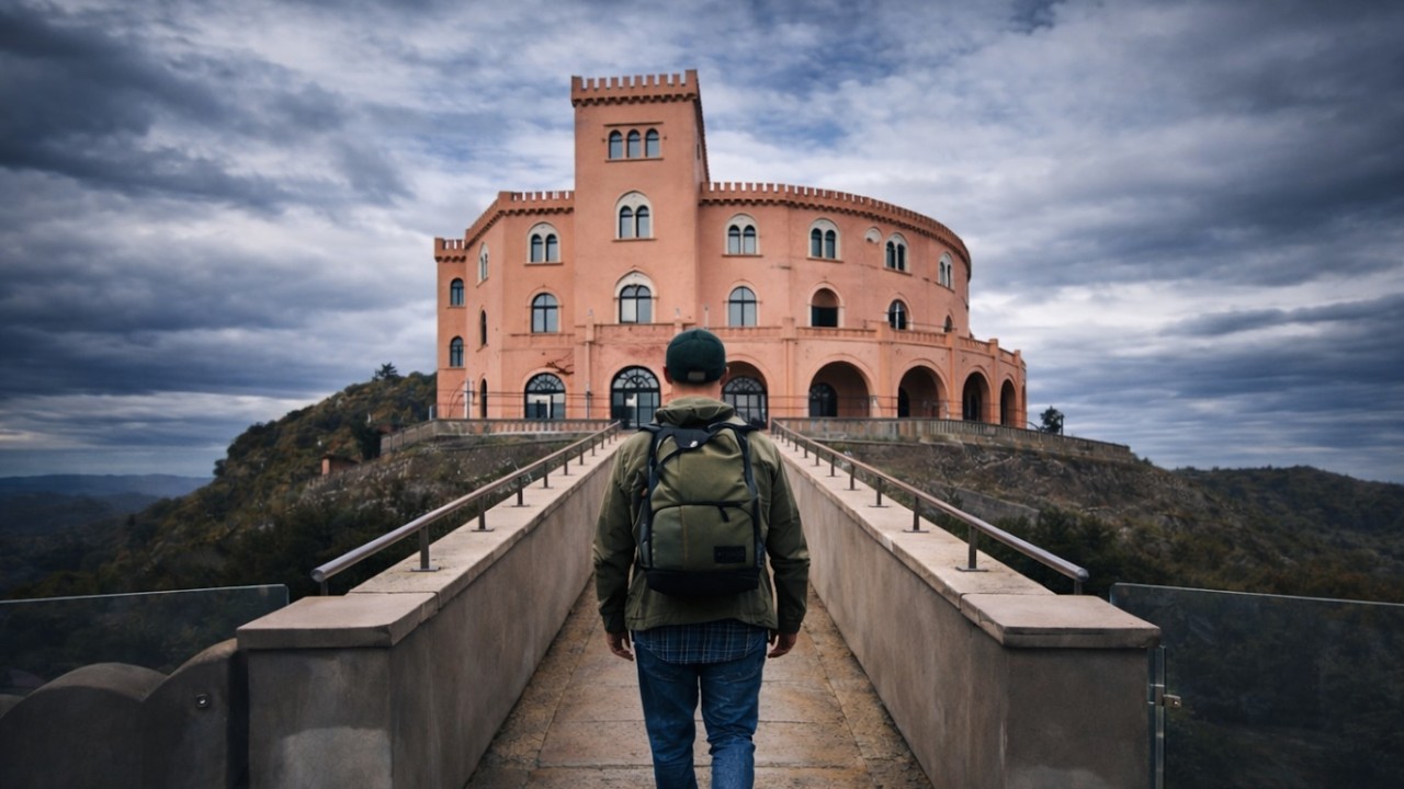 Sono entrato nel Castello Utveggio: storia, misteri e vista assurda su Palermo! 🌄