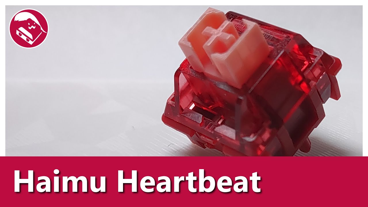 The OG no-silicone silent | Haimu Heartbeat switch sound test and review