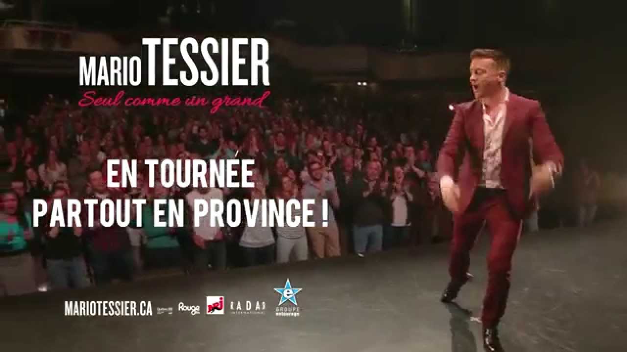 Mario Tessier - Publicit&eacute; Seul comme un grand