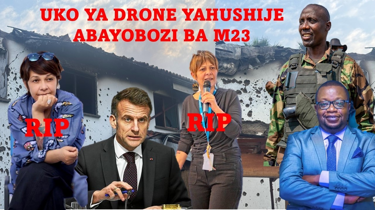 Drone yari kwica Makenga na Kabila yabahushije yica umwera Macron yabishe n'uvugira u Rwanda aravuze