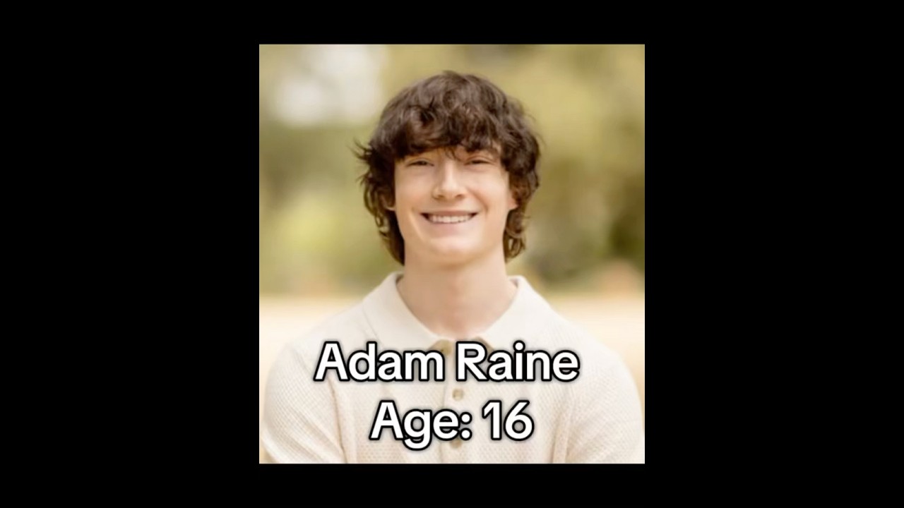 Adam Raine, 16, tragically died by suicide. His story raises awareness for teen mental health
