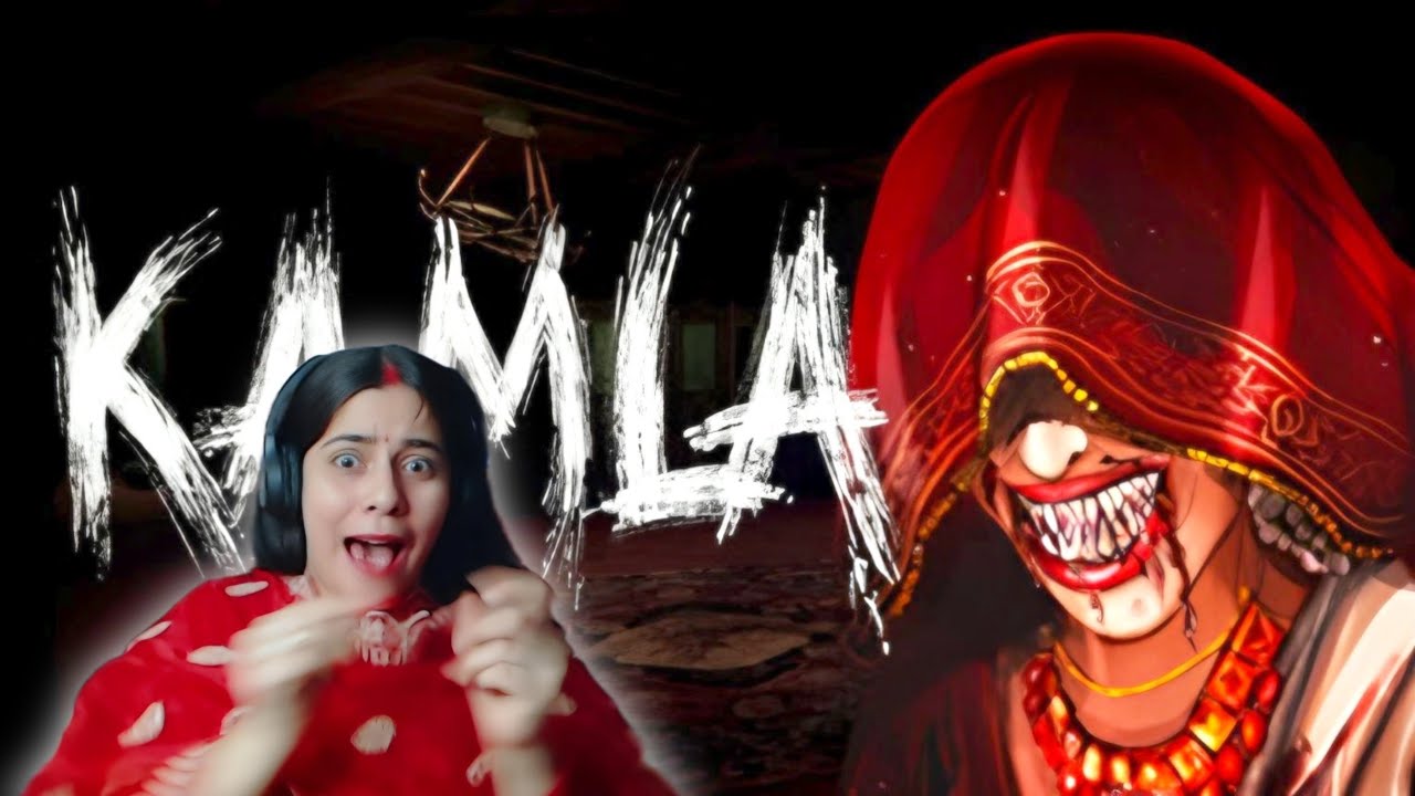 MOMO Plays KAMLA Indian Horror Game With Face Cam