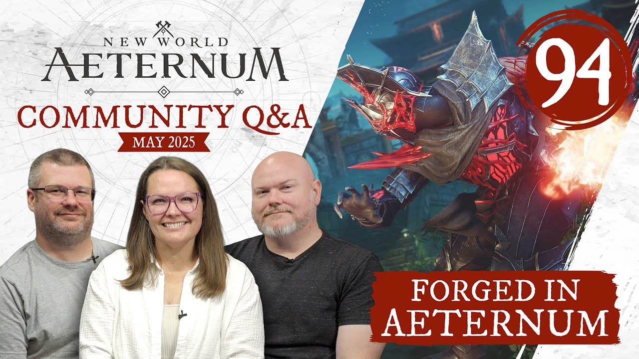 Forged in Aeternum - Community Q&A May 2025