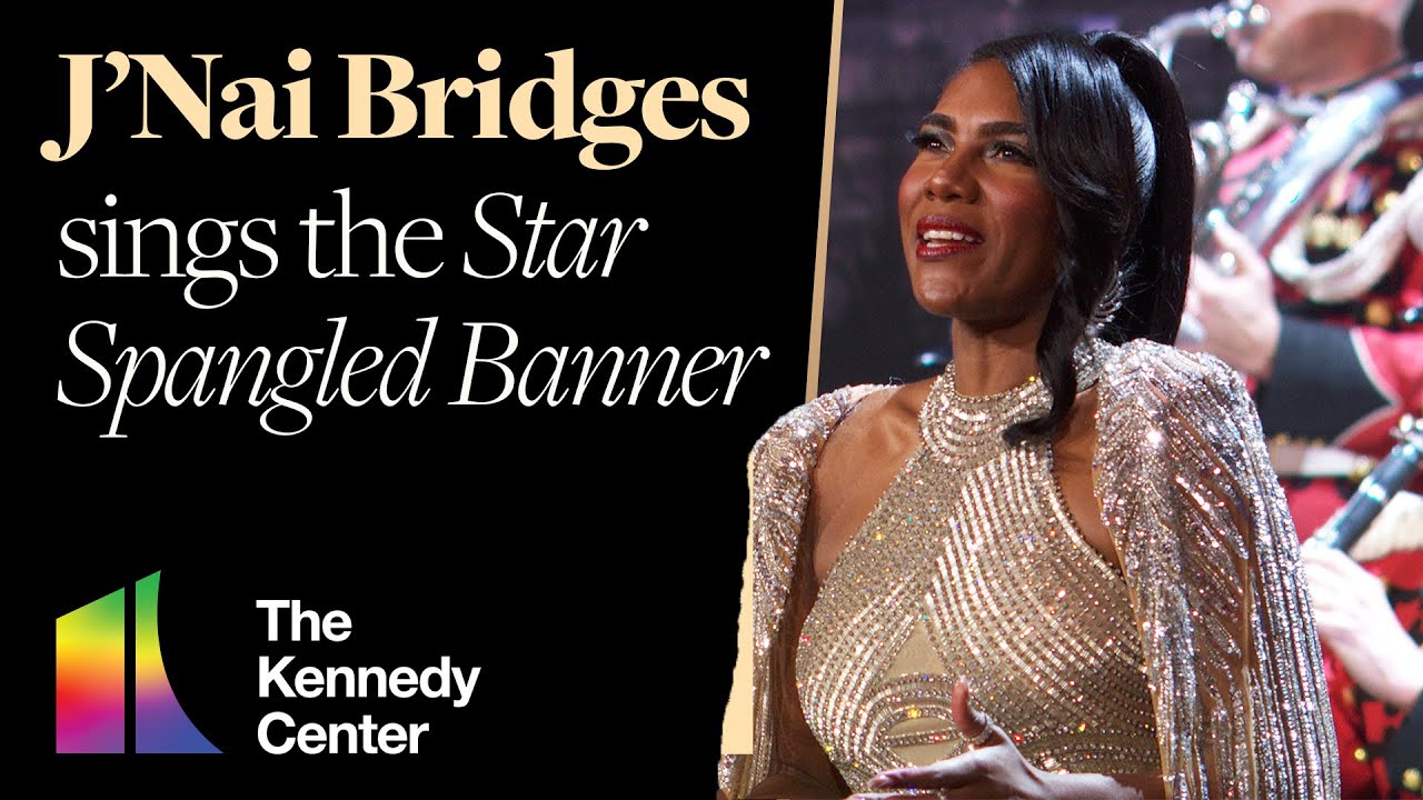 J’Nai Bridges sings the “Star Spangled Banner” | 2024 Kennedy Center Honors