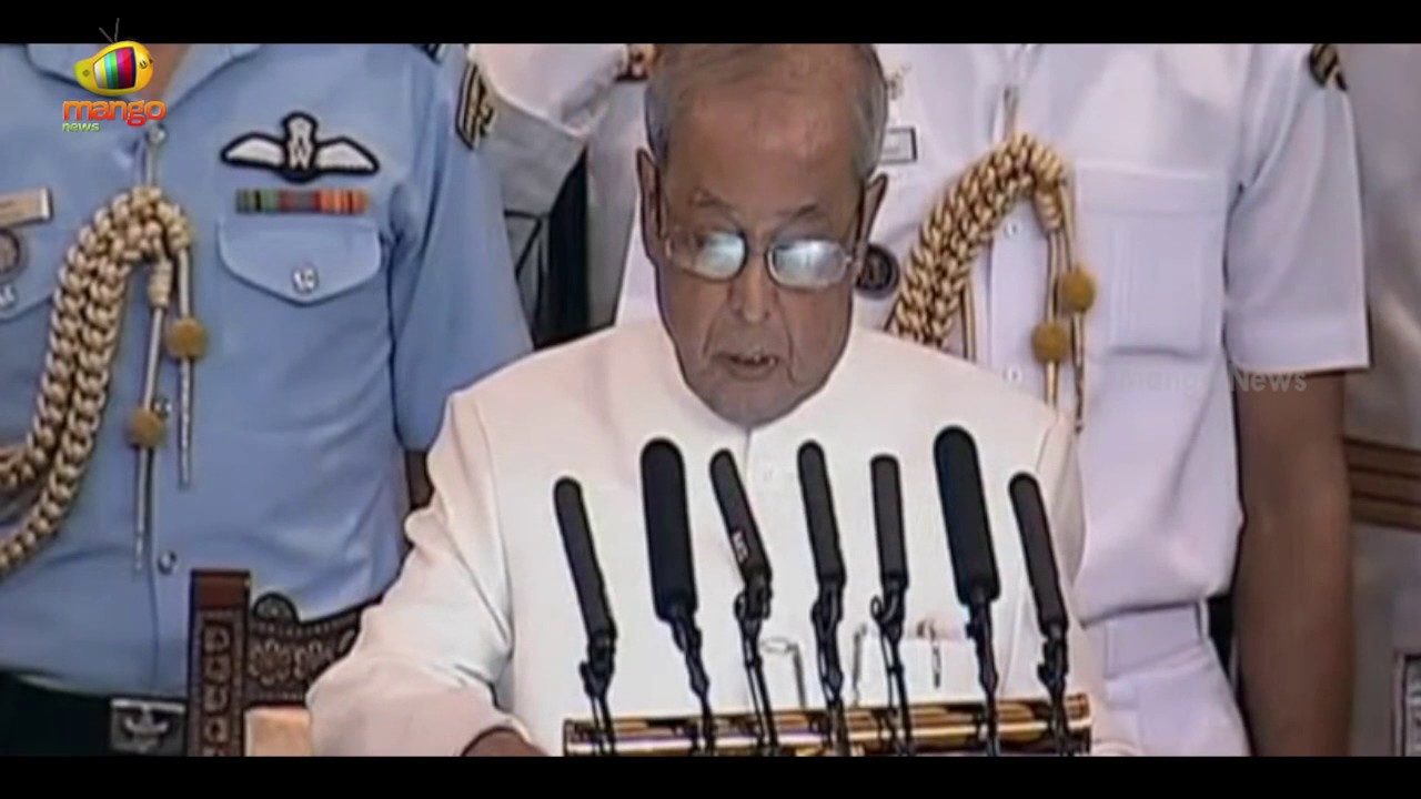 Pranab Mukherjee Speech At His Farewell Meeting Held At Central Hall of Parliament | Mango News