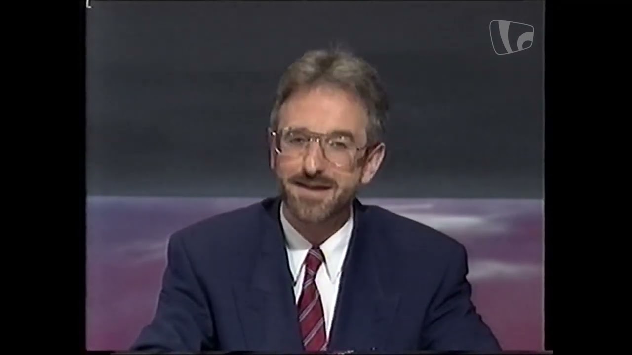 RTÉ One start-up including RTÉ News, RTÉ Weather (11th September 1992)