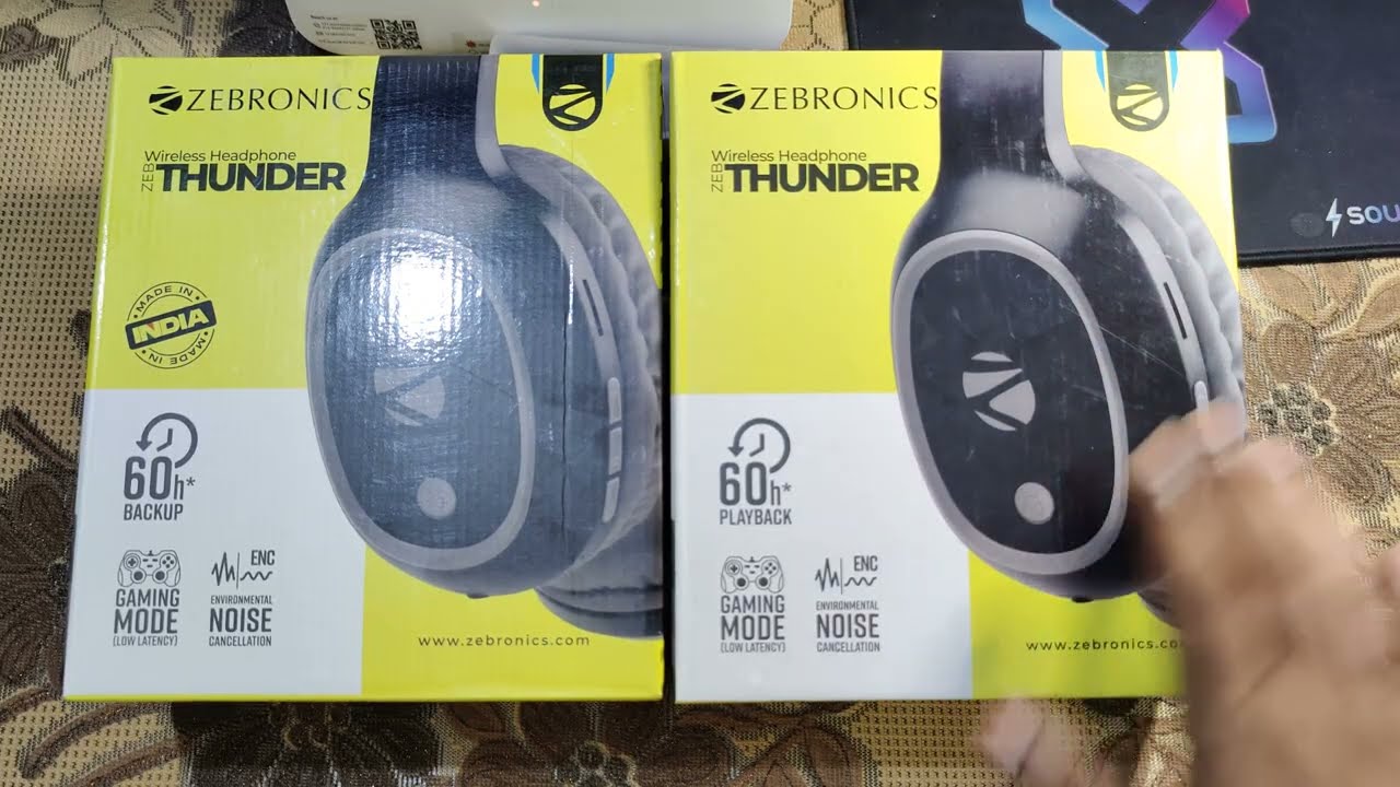 Zebronics Zeb Thunder Headphones Unboxing & Review-Sea Green| Best Budget Wireless Headphones 2025?