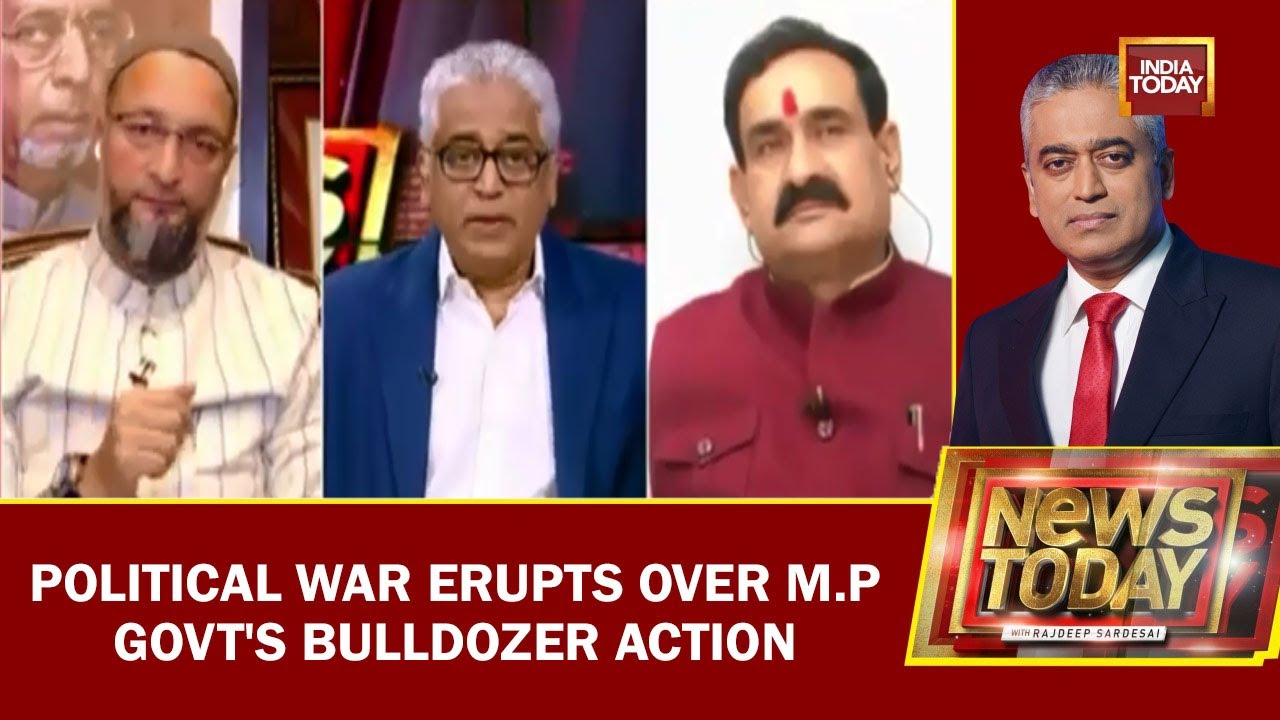 Ram Navami Violence: Political War Erupts Over M.P Govt's Bulldozer Action | News Today