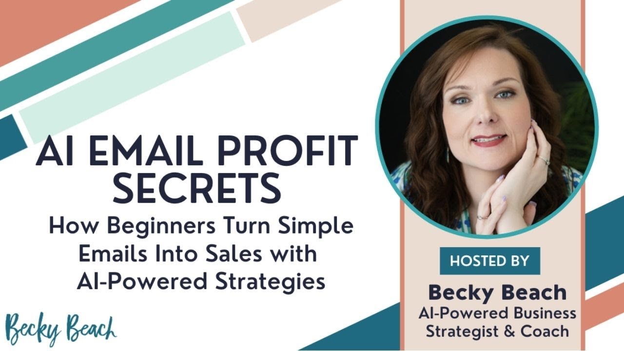 AI Email Profit Secrets Workshop | Turn Emails Into Sales with AI + UX for Digital Product Sellers
