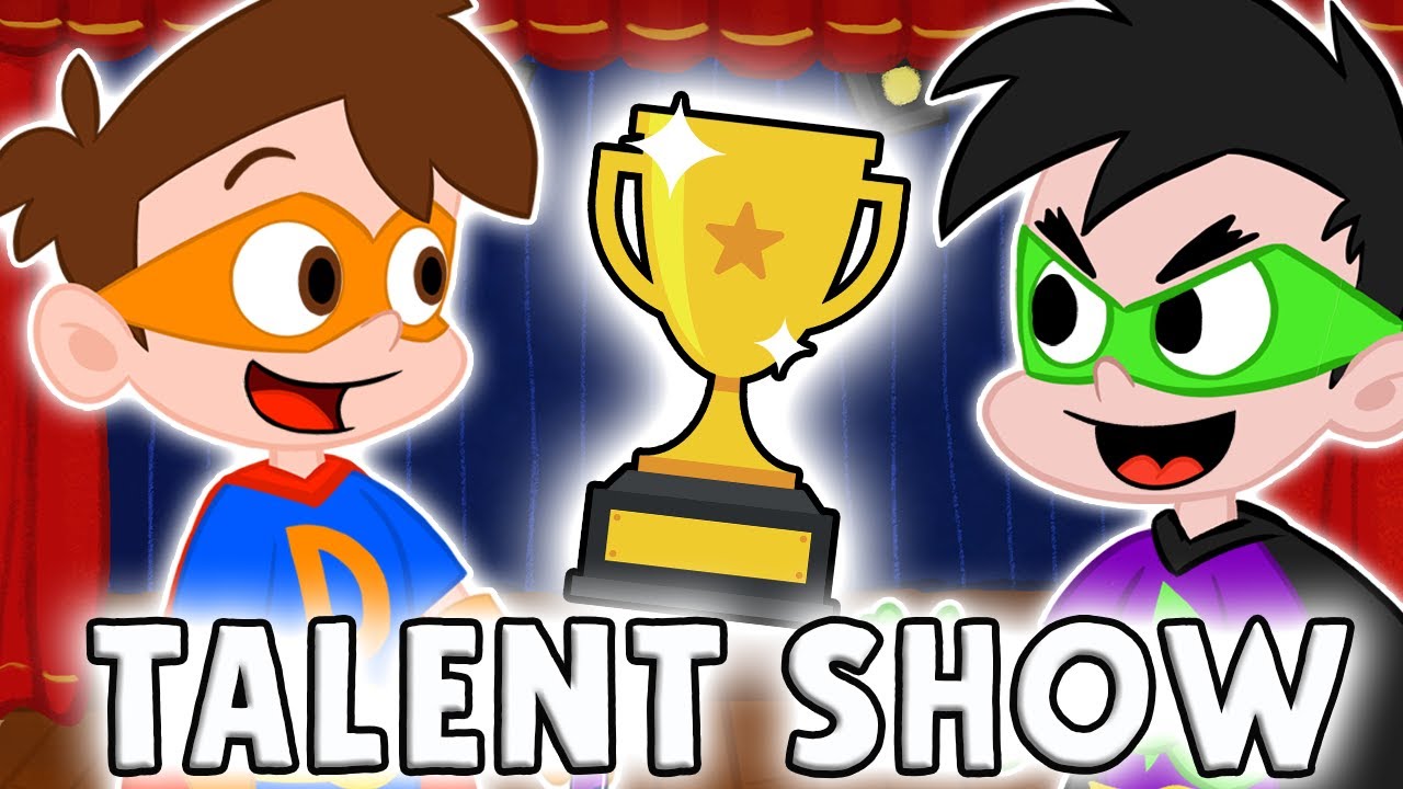 Timmy Timmy's Secret Talent ☀️ SUMMER CAMP TALENT SHOW | Drew Pendous Cartoons #CampYouTube