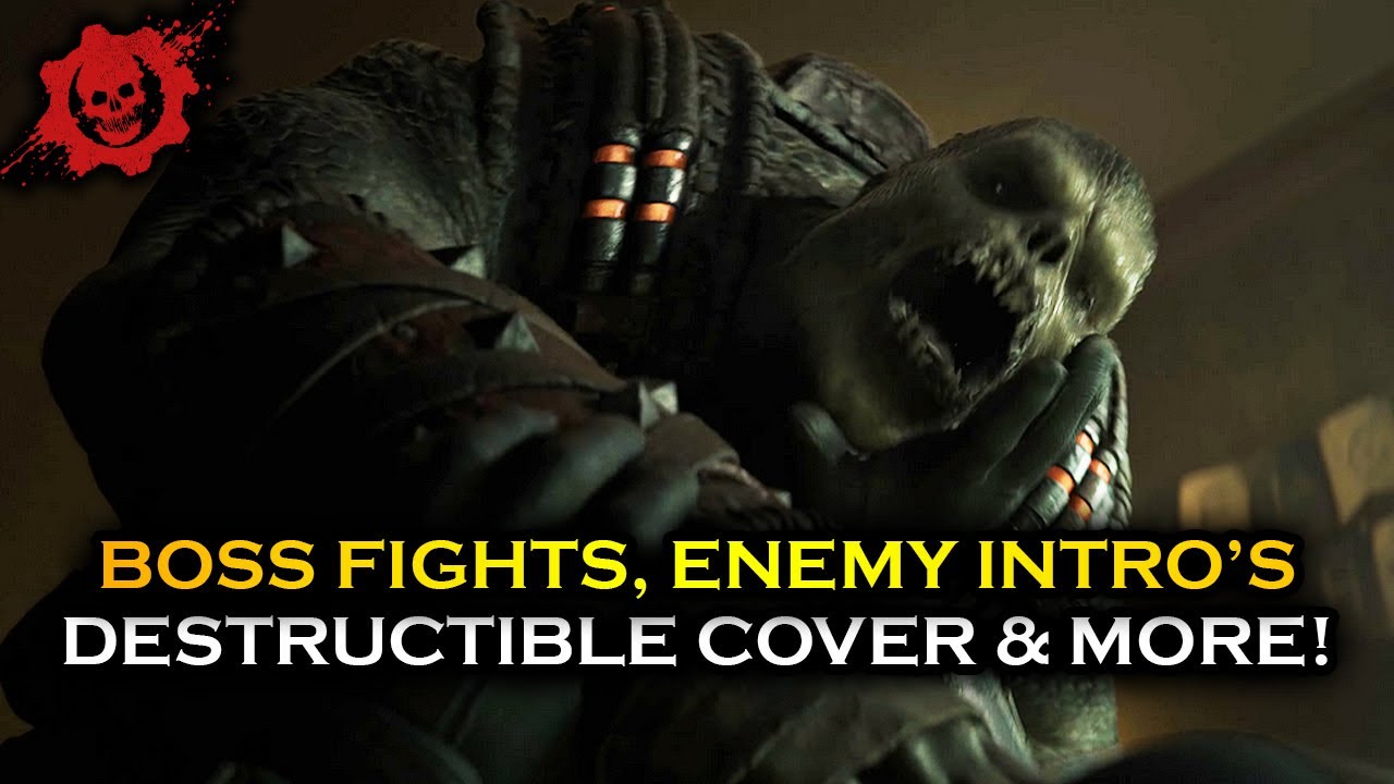 Gears of War E Day: Destructible Cover, PS5 LEAK, Enemy Intro's & MORE!