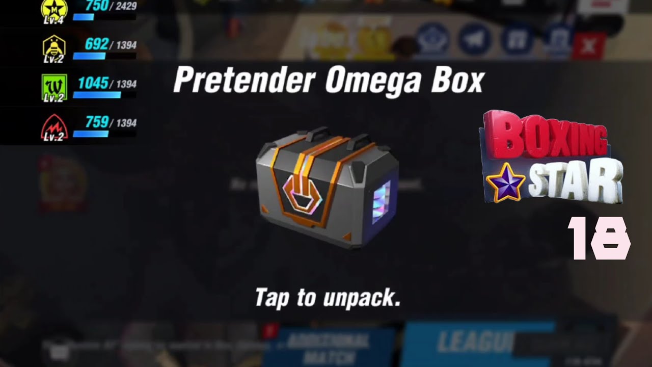 I got a PRETENDER OMEGA BOX 📦 😲 | 10 subscribers special! | Boxing Star | Gameplay Walkthrough 18