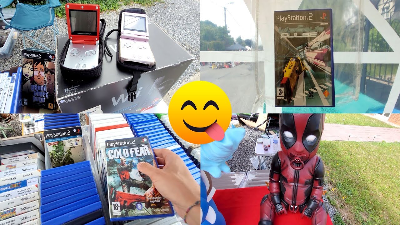 VIDE GRENIER DE 250 EXPOSANTS!!! j'ai trouvé des choses surprenantes.
