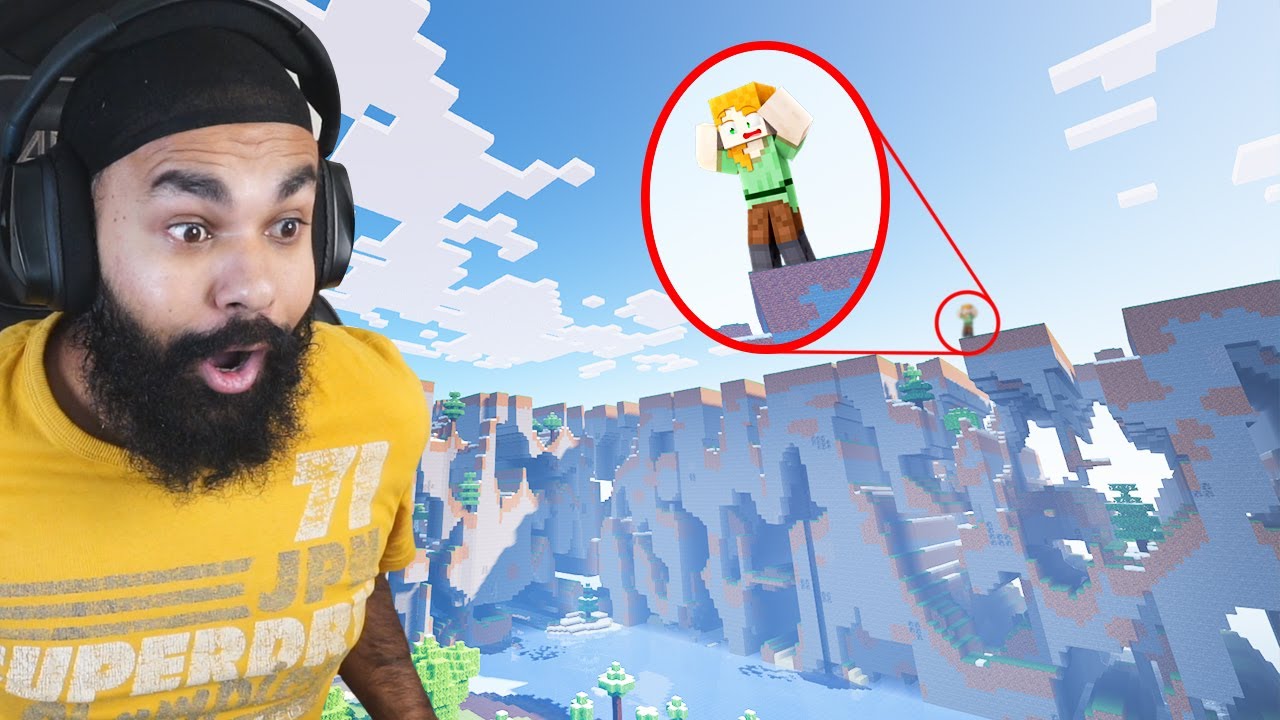 I FOUND HEROBRINE BIOME