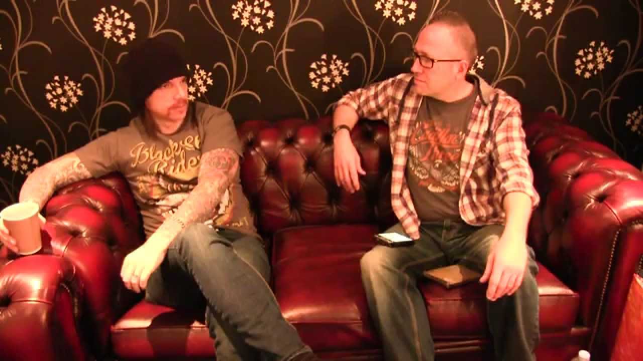 Ricky Warwick of Black Star Riders Interview with Rock 'N' Load @ O2 Academy, Leeds 8th March 2015
