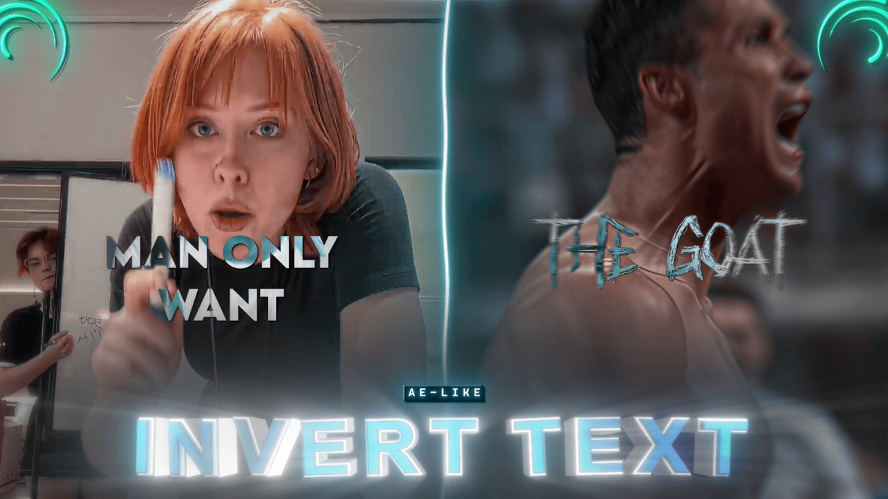 Invert Track Matte Text Tutorial 🔥 | Alight Motion (Step-by-Step Guide)